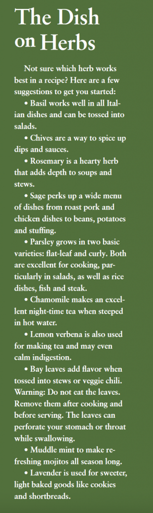 The Dish on Herbs