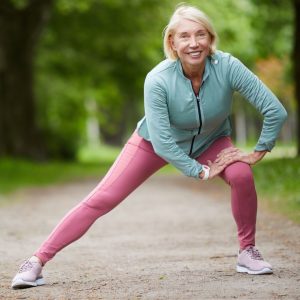 Stretching to stay fit
