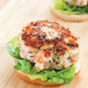 Southern Shrimp Burgers from ATK