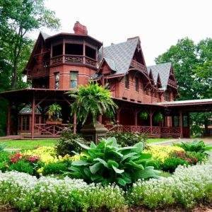 Exterior view of the Mark Twain House