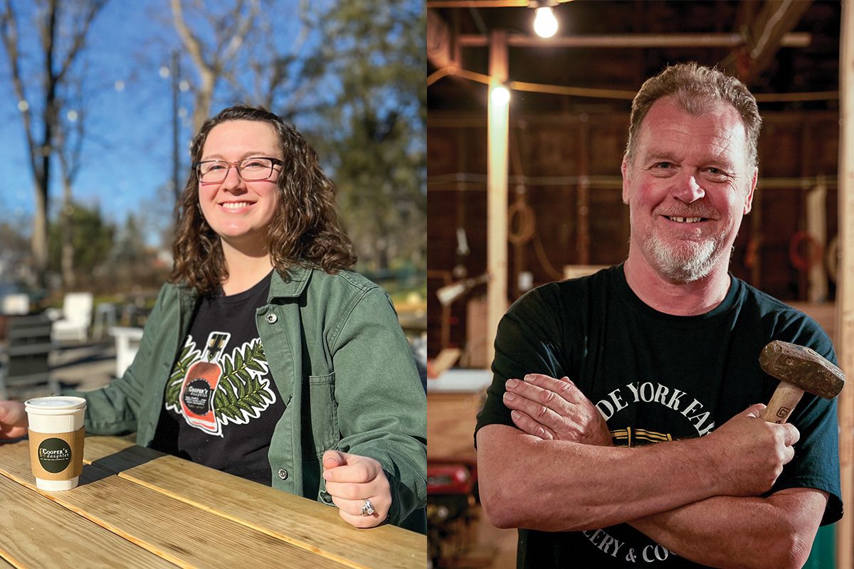 Father-and-daughter team Sophie and Stewart Newsome