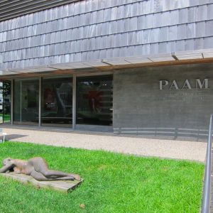 shot of the exterior of PAAM in Provinctown, MA