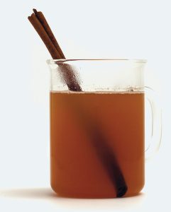 Maple Apple Cider Mocktail, recipe courtesy of Caroline Hwang, photo by Beatriz da Costa.