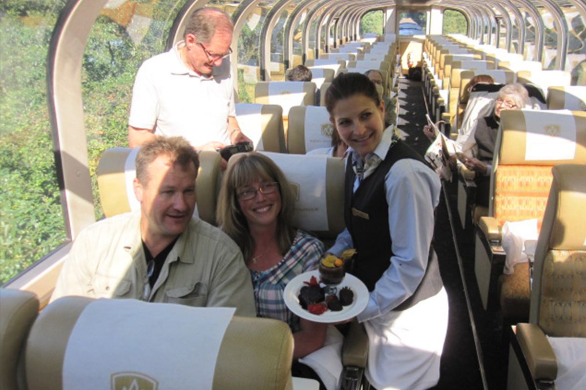 Upper level of Rocky Mountaineer GoldLeaf