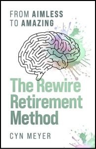 Cover, "The Rewire Retirement Method" by Cyn Meyer (Prominence Publishing)