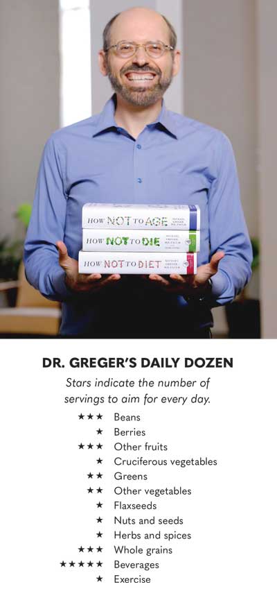 Dr. Michael Greger, author of “The How Not To Age Cookbook” which features recipes by Robin Robertson