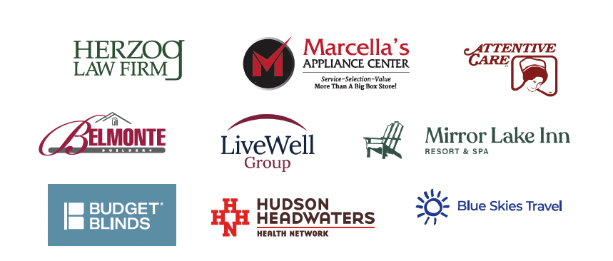 Logos of 55+ Life Advertising Partners