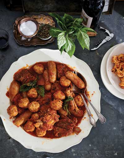 Sunday Sauce (From Mother Sauce by Lucinda Scala Quinn, Artisan Books. Copyright © 2025. Photo by Mikkel Vang)