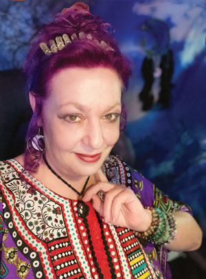 Shiya Hodes, who goes by Lady Shiya, is a spiritualist, ordained minister, spirit guide, medium and high priestess.