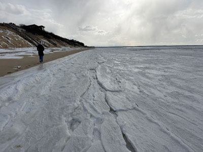 Cape Cod Bay in Eastham, MA
