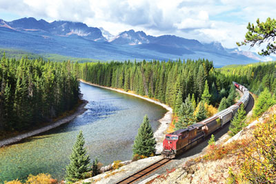 Canadian Pacific Railway, Banff National Park, Canada