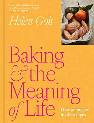 Cover of "Baking & the Meaning of Life" by Helen Goh.