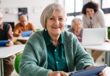 Back to School Isn’t Just for Kids older adults engaged in classroom learning
