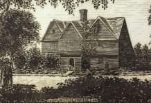 Quick Getaways: Haunted Houses (And Hotels) in Massachusetts Drawing of Salem Witch House - Jonathan Corwin House by A Guade -